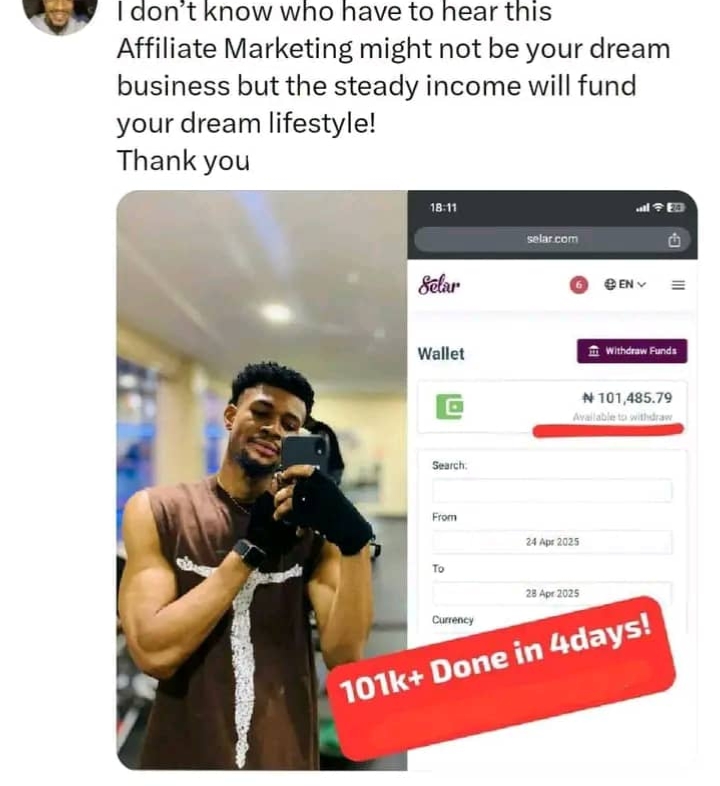 Testimonial screenshot from a Hems Digital student